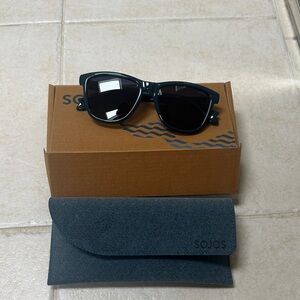 SOJOS Black Sunglasses for Women